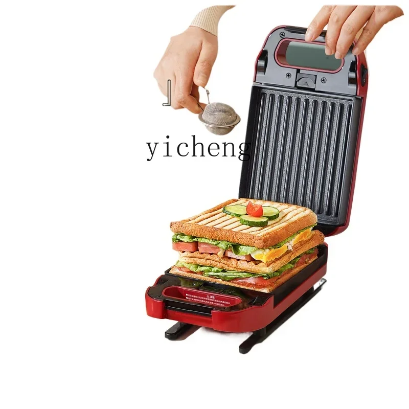 ZK Sandwich Breakfast Machine Thickened Toast Toast Waffles Light Food Machine Household Small One