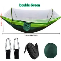 Outdoor Camping Hammock Hanging Bed with Mosquito Net 6