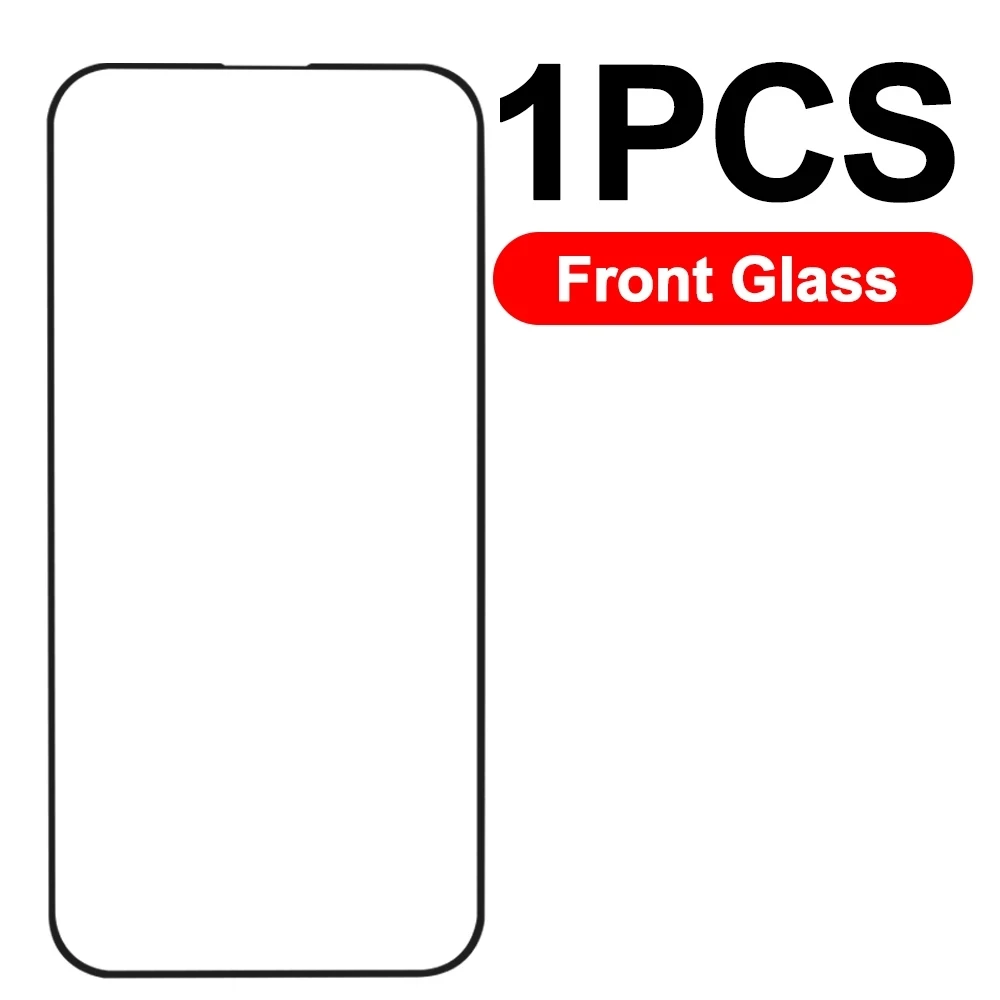 Premium 6-in-1 Front and Back Tempered Glass Set with HD Camera Lens Protection - Anti-Scratch Screen Guard