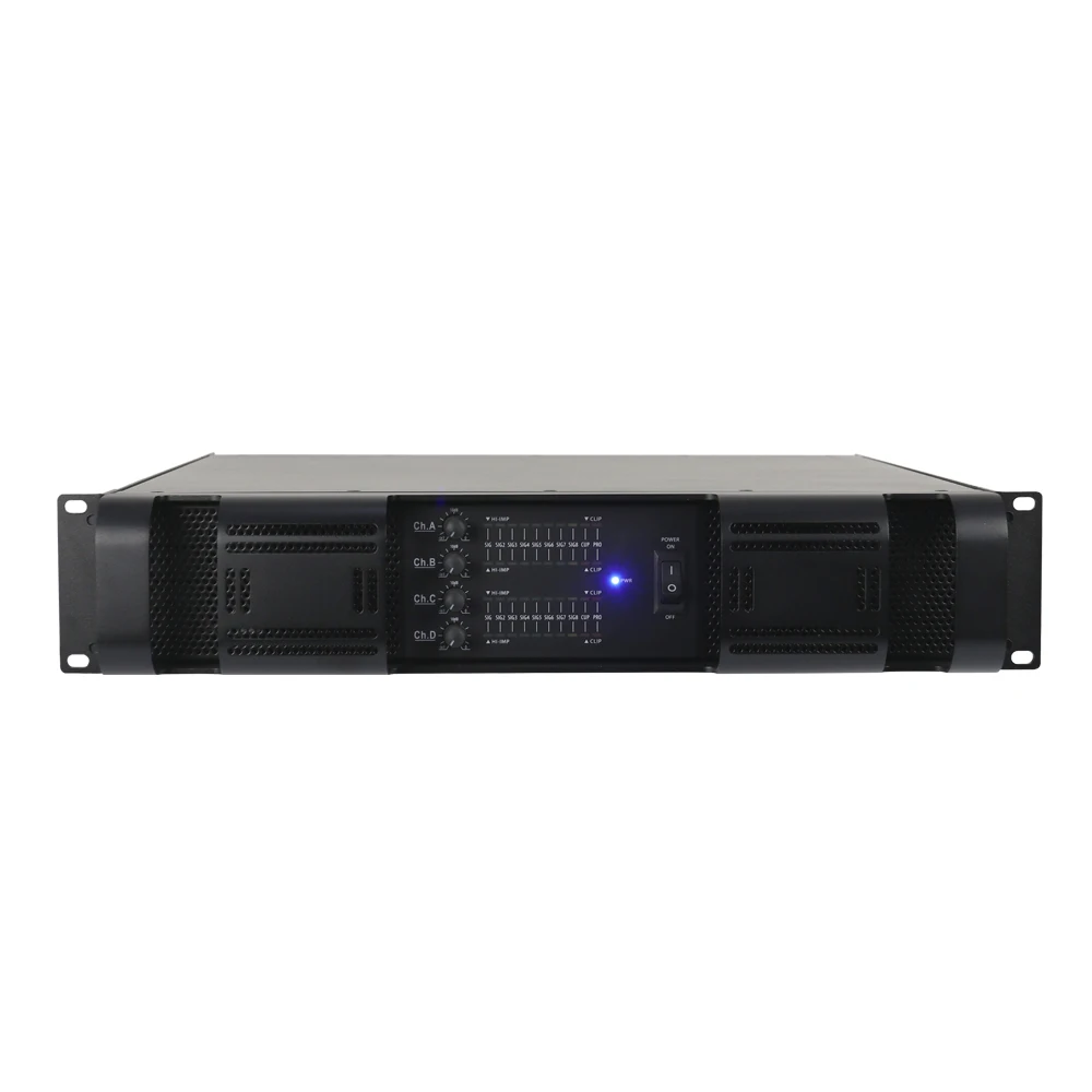 

Yyhc4 channel 400W audio power amplifier for Stage