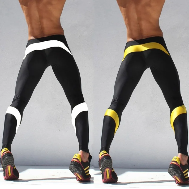 Mens Compression Base Layer Tight Trousers Sports Fitness Running Leggings Pants 