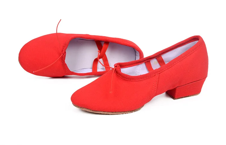 Genuine Leather Ballet Dance Shoes For Women And Girls Yoga Jazz_voghion.com