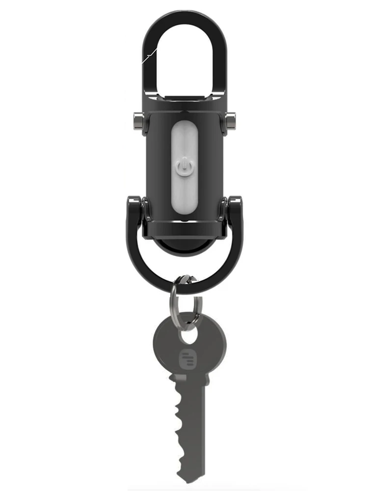 Lampe torche porte-clés led multifonction rechargeable usb-c_voghion.com
