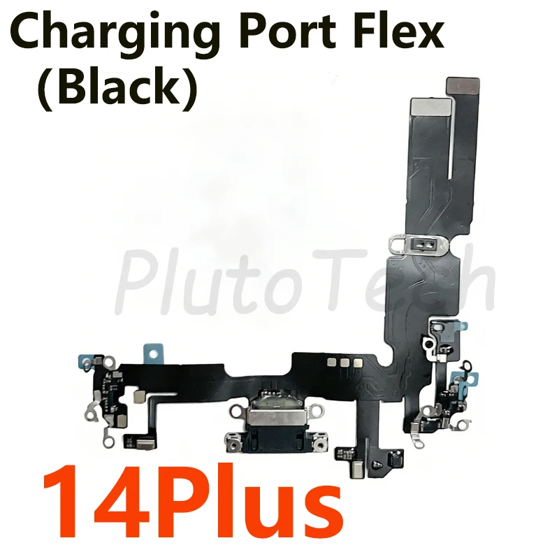 USB Charging Port Charger Replacement for iPhone - Cable Repair Component with Microphone Integration