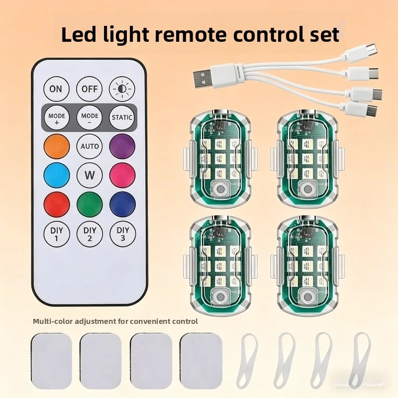 Lampe solaire LED avec détecteur de mouvement fixée au mur d'un garage, éclairage blanc lumineux.