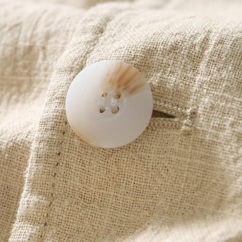 Description Picture 3 of itemMen Business Suit Coat Lapel Long Sleeve Single Breasted Business Casual Jacket with Large Pockets Solid Color Loose Fit Suit Ja