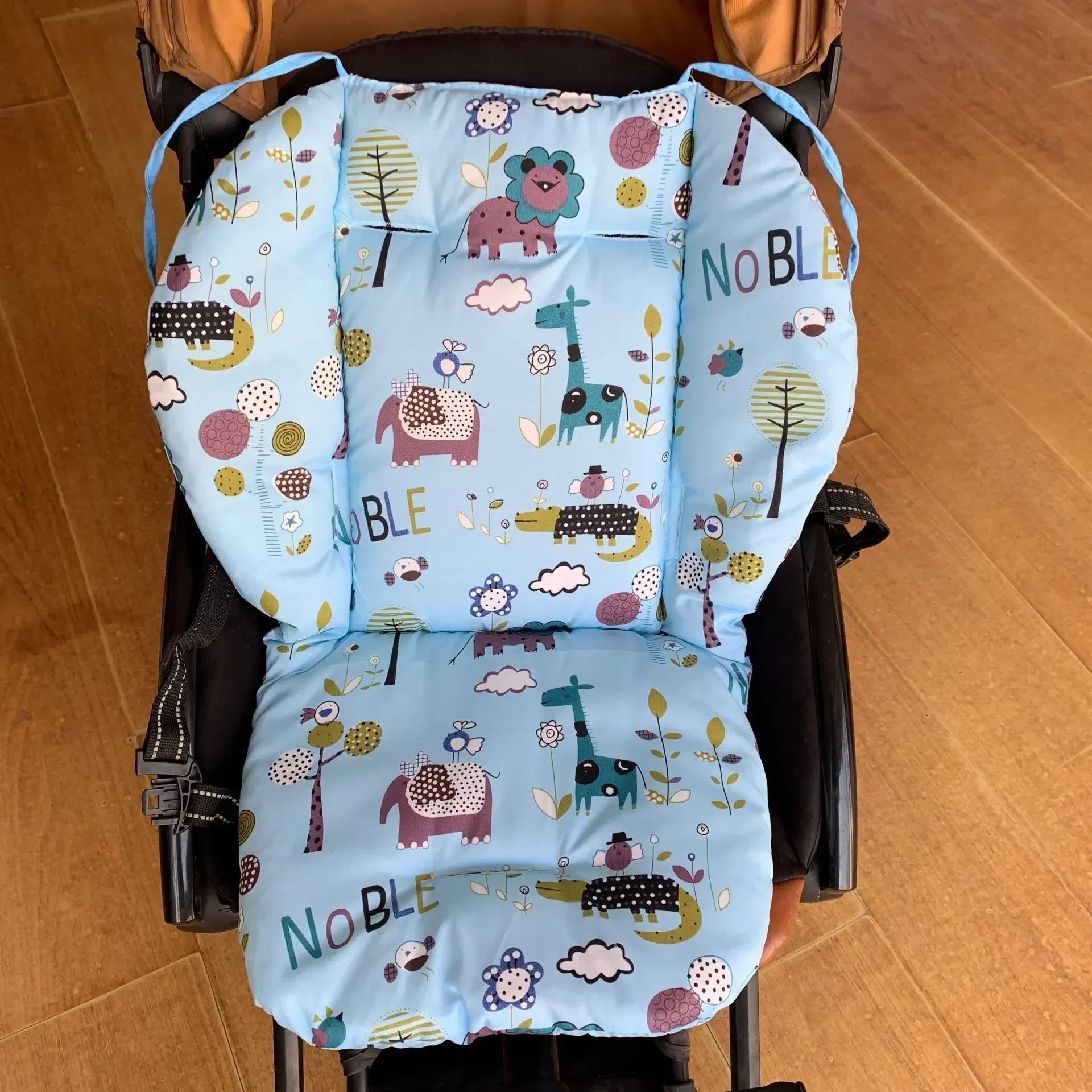 Housse De Siège Pour Poussette Ou Siège Auto Bébé - Respirante, Lavable, Double Face - Taille 68x34 Cm