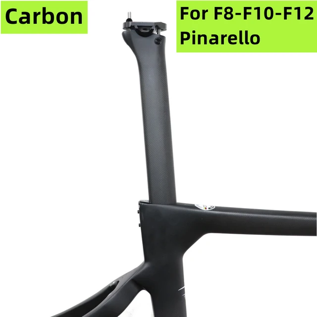 Pinarello f8/f10/f12用カーボンシートポスト,0/25度フレーム,340mm,1k,超軽量,楕円形,自転車部品