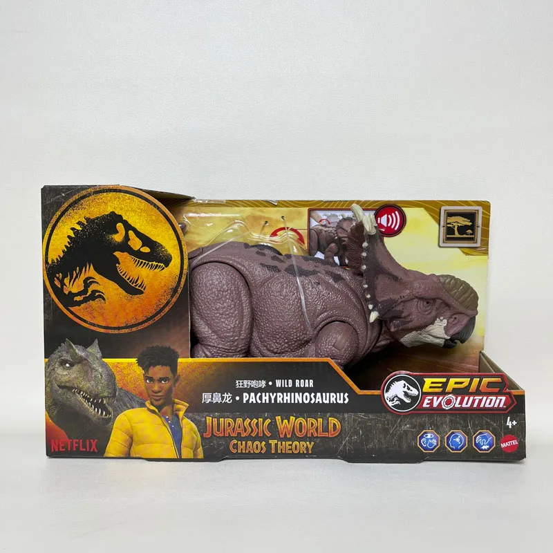 Mattel Jurassic World chaos theory,wild roar,Pachyrhinosaurus