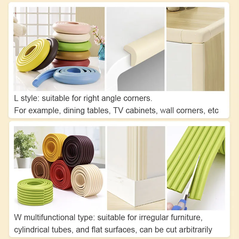 Premium Baby Safety Corner Protector - Childproof Furniture Edge Guard Strip