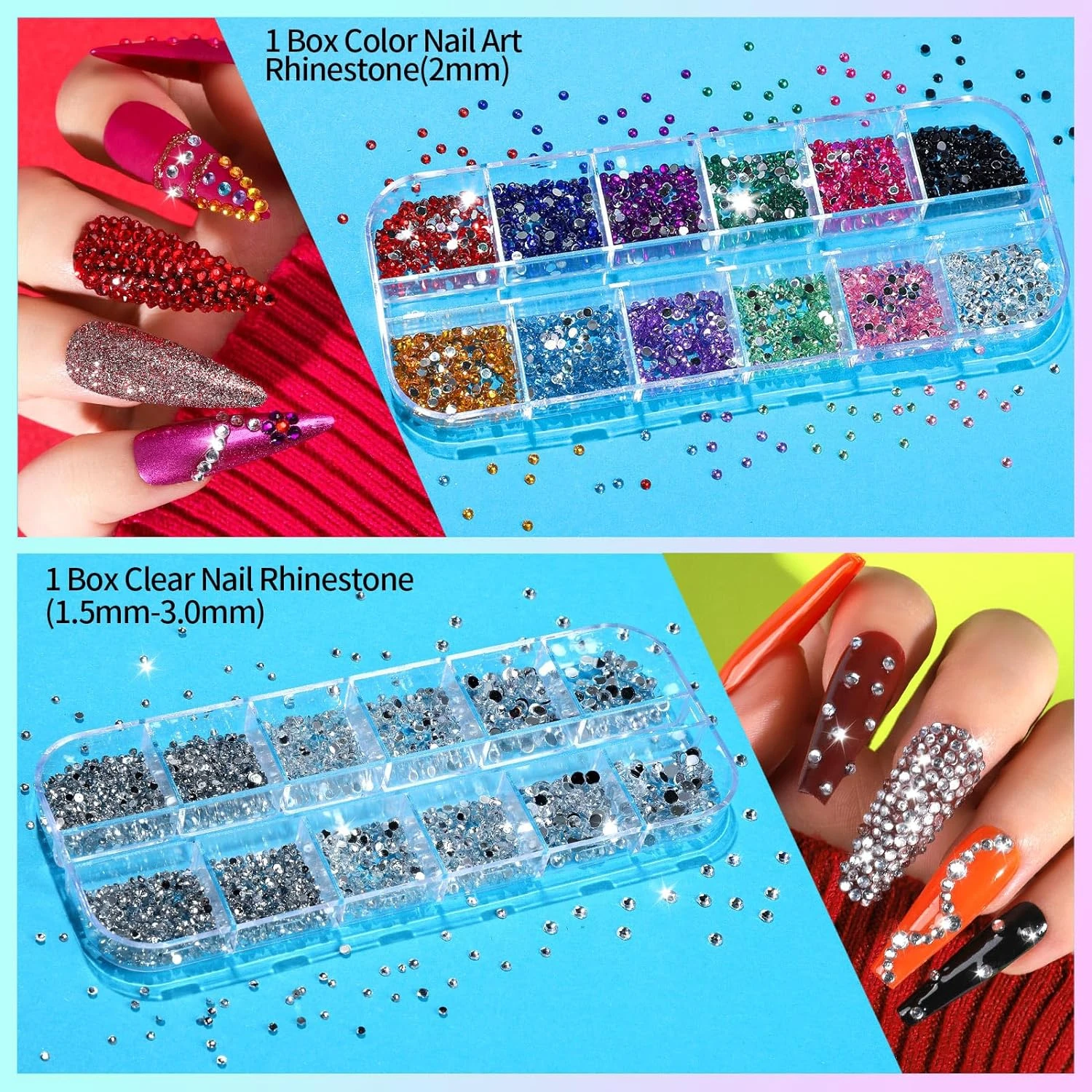 Creative, Versatile, and Comprehensive Nail Art Kit for Beginners with Fine Brushes, Dotting Tools, Colorful Tapes, Adhesive Sti