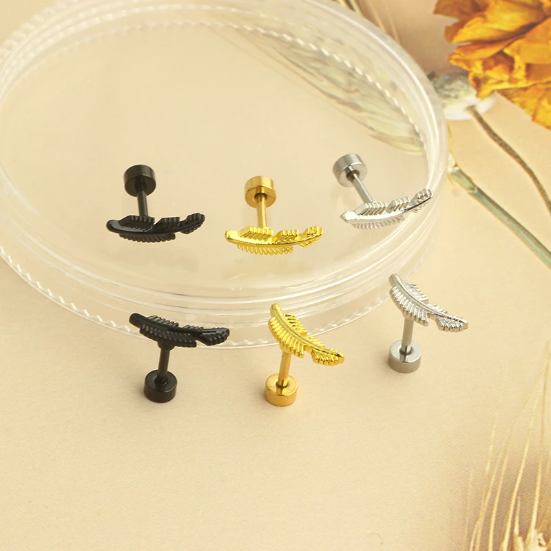 Minimalist Heart Stud Earrings for Girls 3 Metal Colors Available Simple Stylish Women Earrings Versatile Fashion Jewelry