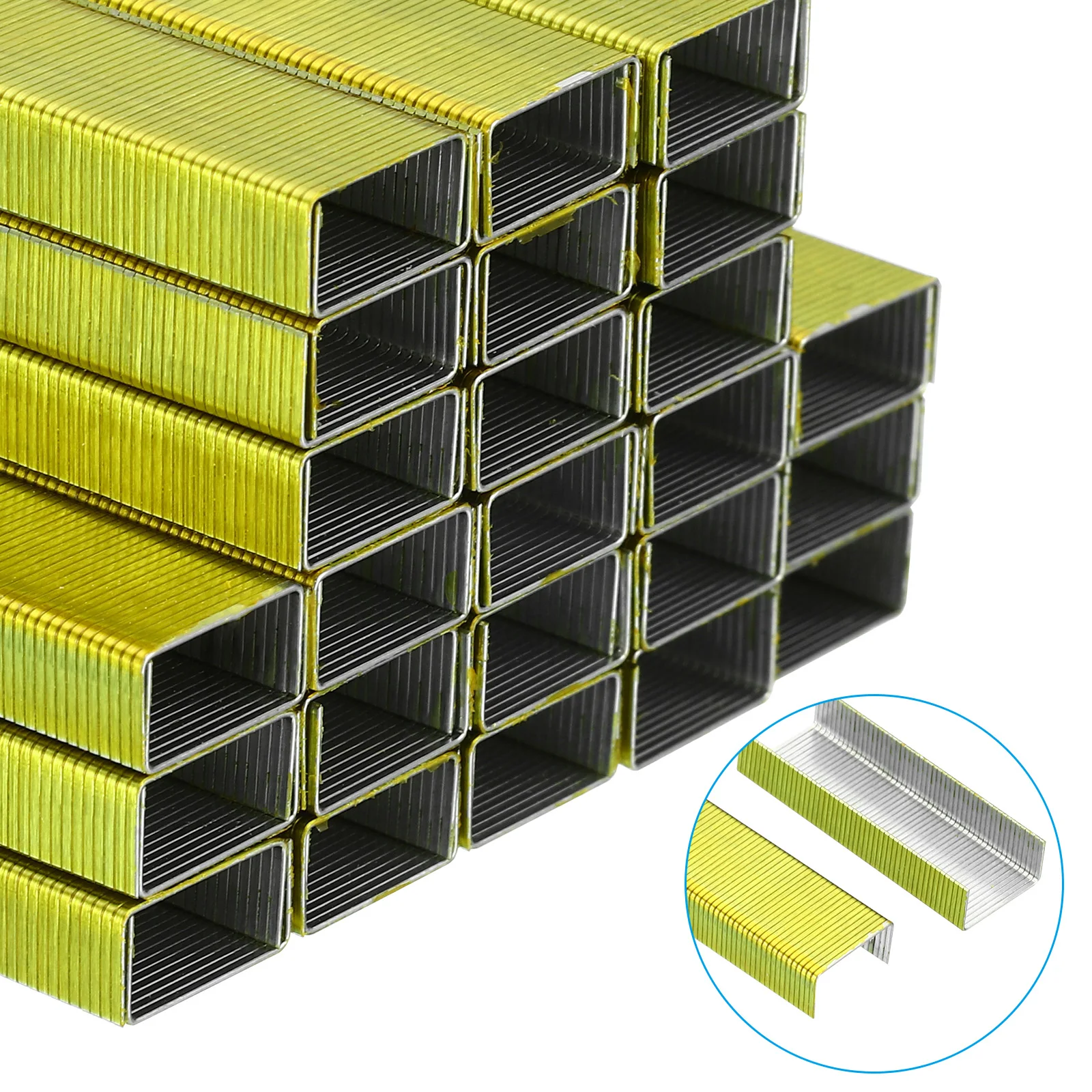 Staples 6000Pcs/6Pack #10 Mini 3/16Inch Long for Staplers Office School Stationery Binding Supplies