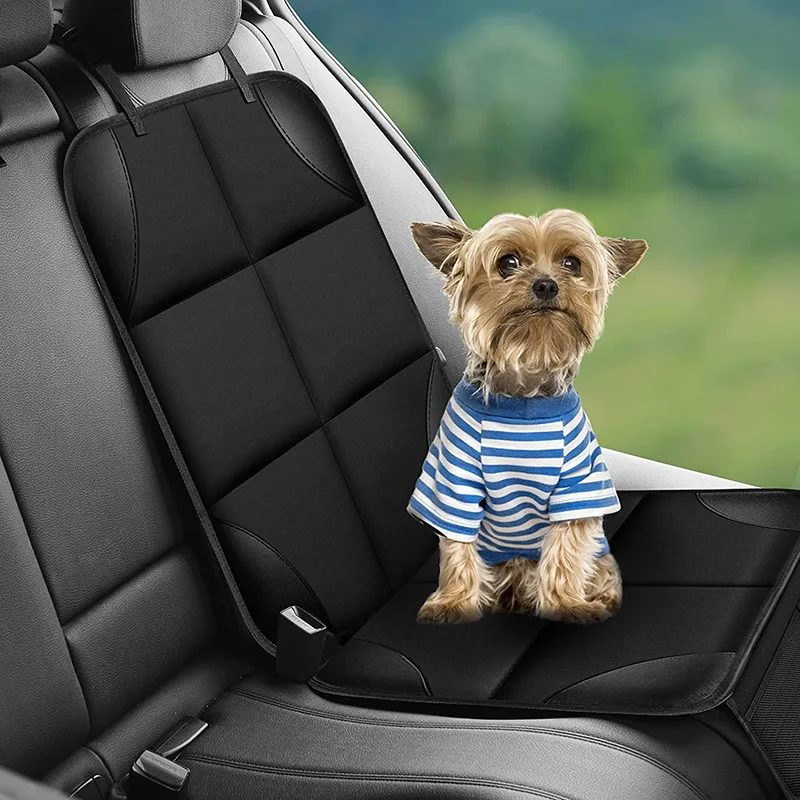 Car Seat Protector with Pocket Car Seat Cushion Mat Thickest Padding  Waterproof 600D Fabric Car Seat Covers for Baby and Pet AliExpress