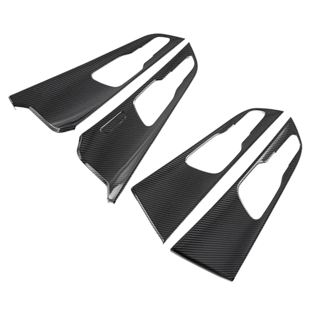 

Carbon Fiber Car Inner Door Handle Cover Catch Bowl Sticker Trim for Kia Sportage NQ5 2022