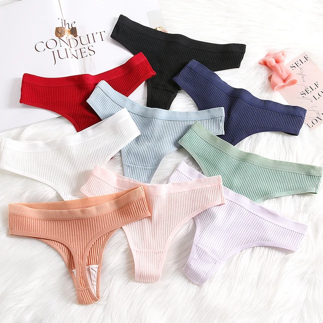 Sexy G-string Low-Rise Antibacterial Thong Briefs Women Cotton Panties  Lingerie Underpant Sport Intimates трусы женские - AliExpress