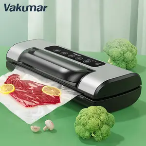 Vakumar VH5186 Double Pump Vacuum Sealer 120v 20L/M Vacuum Speed + 1 Bag  Roll