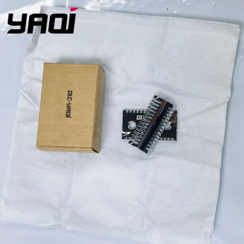 2026년 핫세일！YAQI 크롬 멀론 남성용 안전 면도기 헤드(면도용)