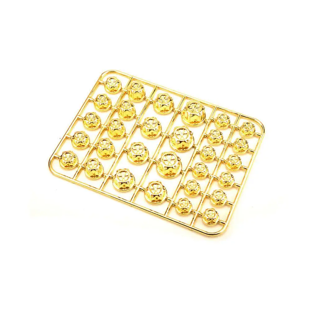 

For Ymh/For Honda Motorcycle Screw Cap Cover Head Body Engine Nut Bolt Cap Blue/Silver/Gold (30pcs) Universal Fit