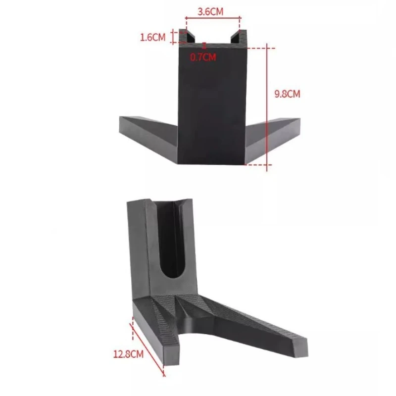 Bike Rear Parking Rack - Convenient Side Frame Stand for Road and Mountain Bikes