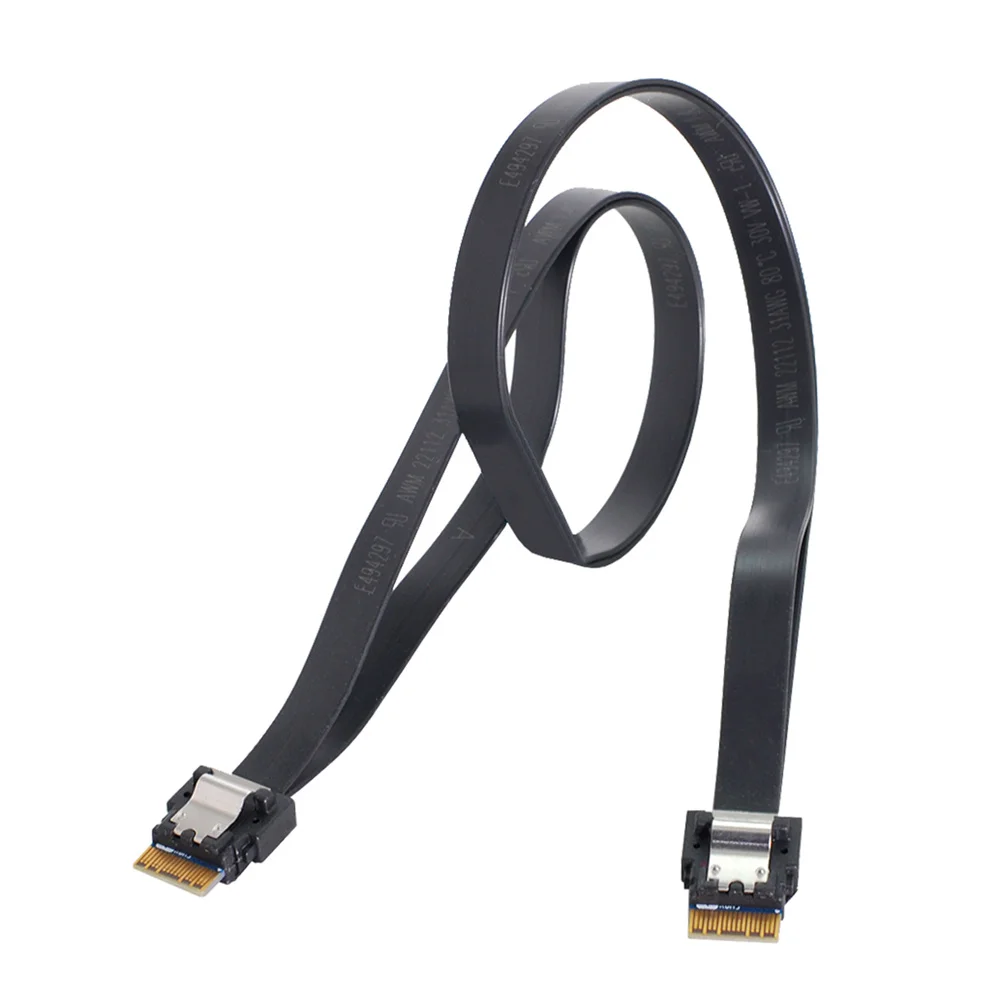 

PCI-E Slimline SAS 4,0 SFF-8654 4i кабель 38pin для узкого узла SAS Target