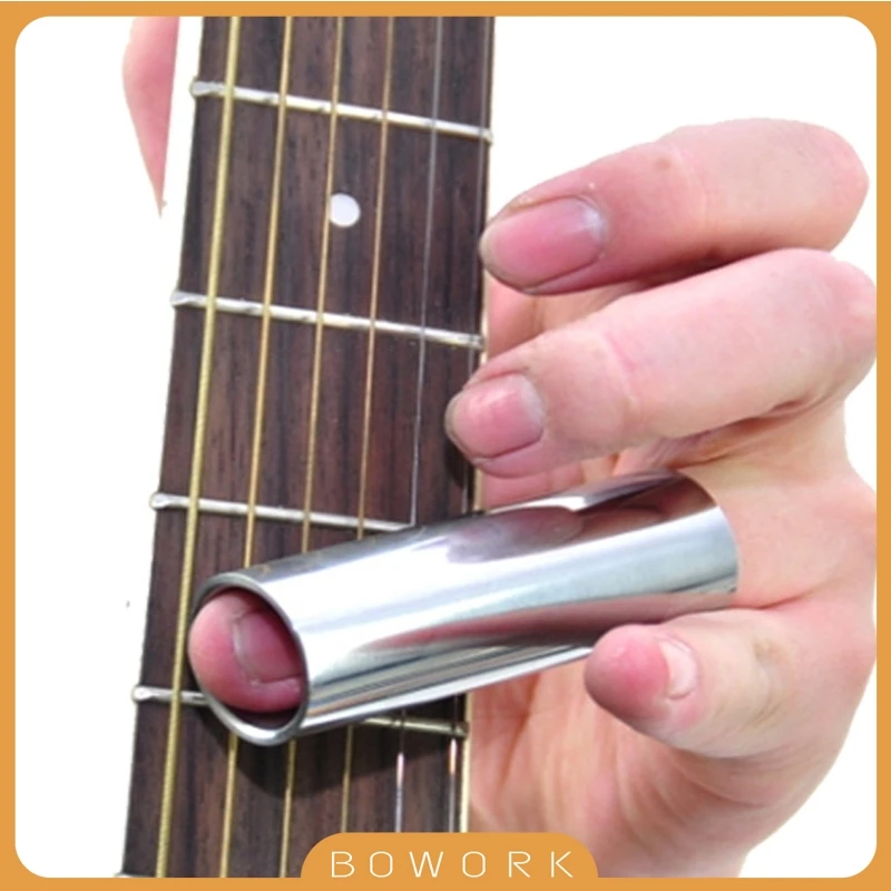 

Highly Polished 60MM Chrome Plated Blues Folk Classic Acoustic Guitar Slider Electric Guitar Slide 046B Guitar Parts Accessories