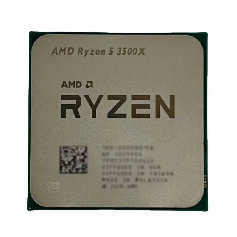 AMD 라이젠 5 3500X 프로세서 6코어 6스레드 3.6GHz 기본 속도 4.1GHz 최대 부스트 속도, AM4 소켓 32MB L3 캐시 7nm 65W TDP 데스크탑 CPU