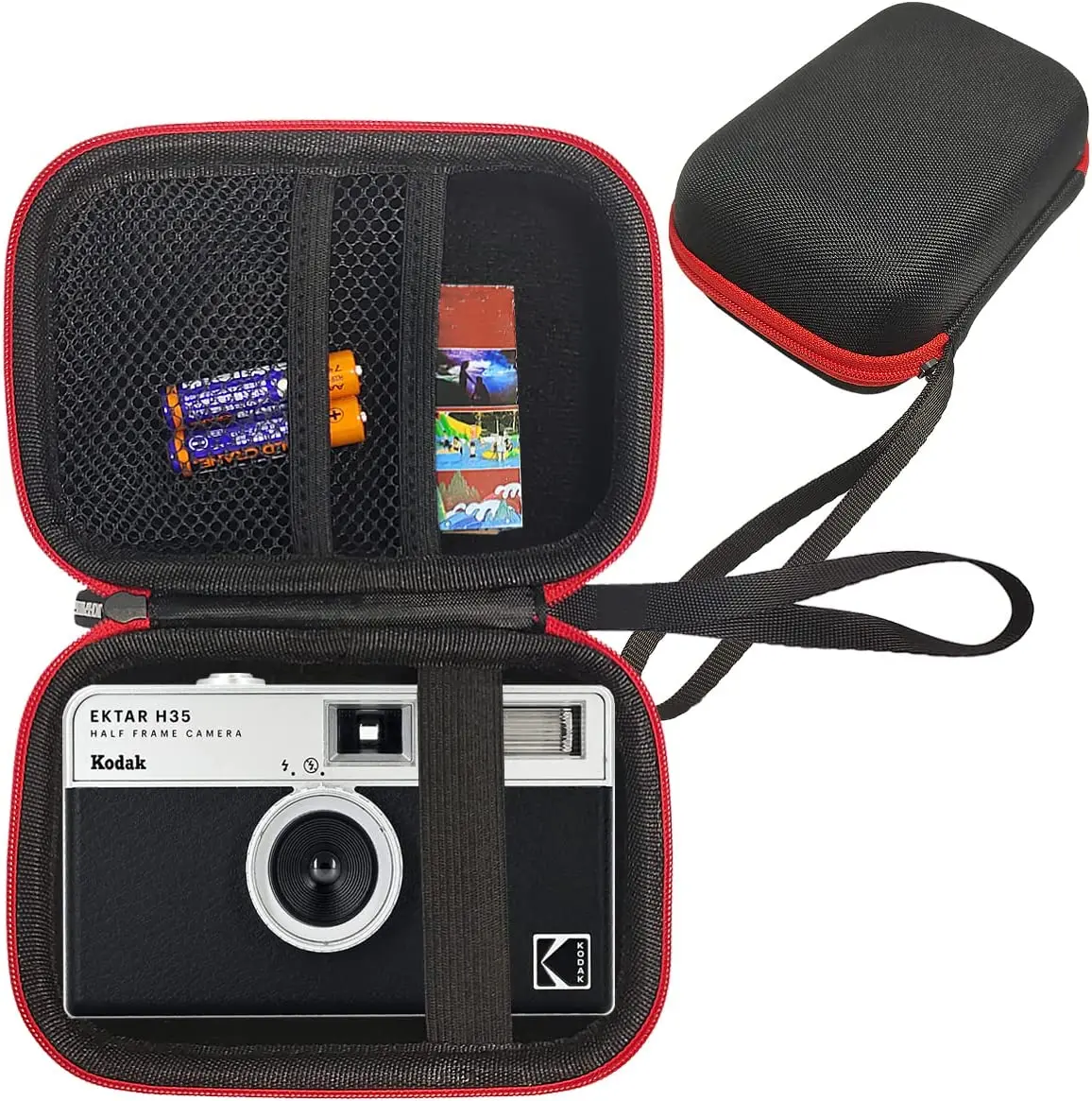 Custodia Rigida Per Kodak Ektar H35 Accessori Per Pellicole A Mezza Cornice (Solo Custodia) (Nero)