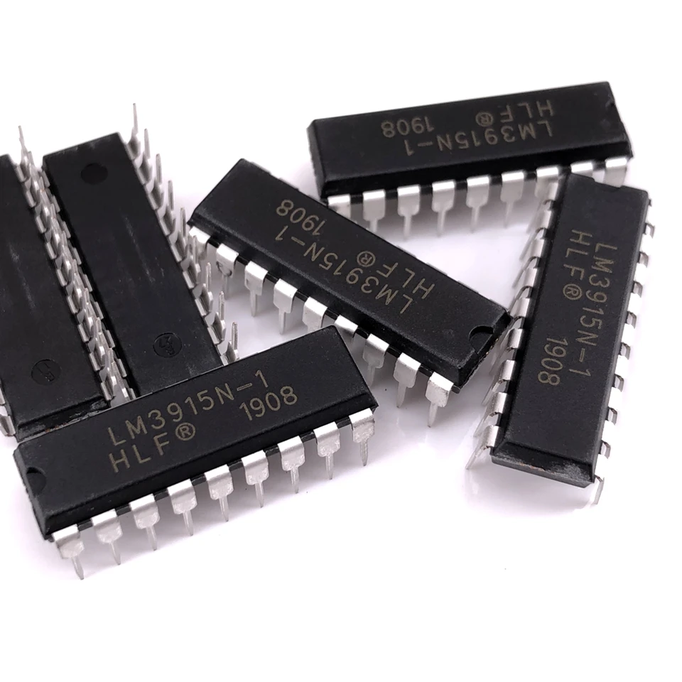 5 Pezzi LM3915N-1 In DIP-18 – Driver LED Per VU Meter E Display A Barre - 4