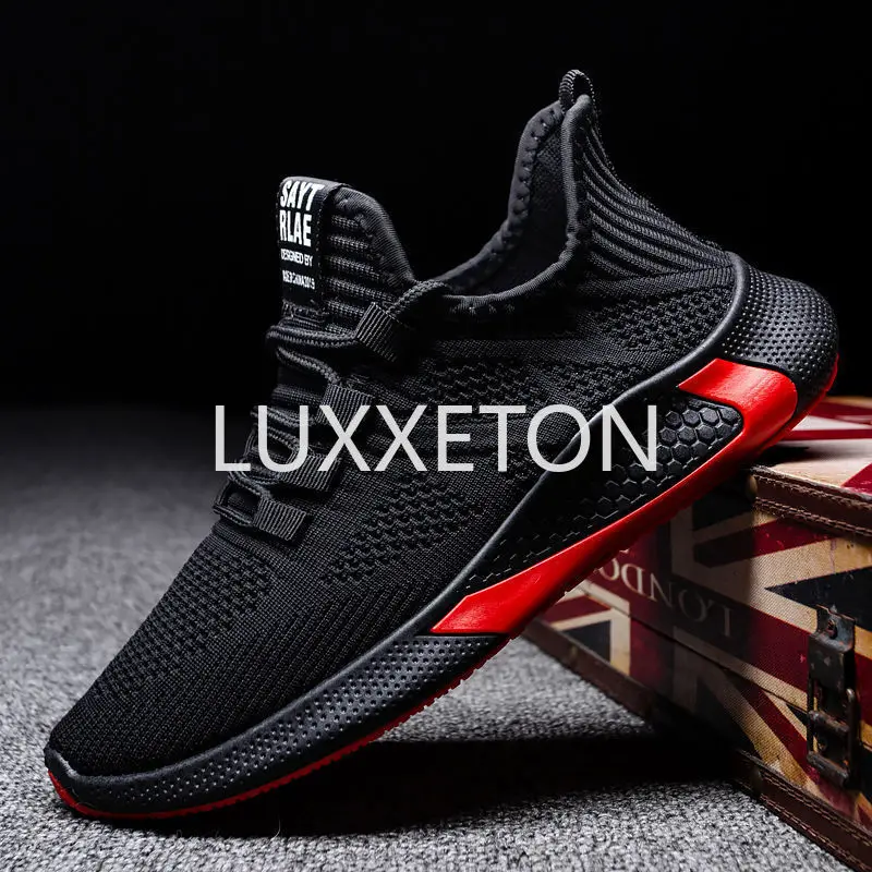 Men Mesh Breathable Vulcanized Shoes Spring and Autumn New Casual Mesh Breathable Running Comfortable and  Men Sports Shoes 2