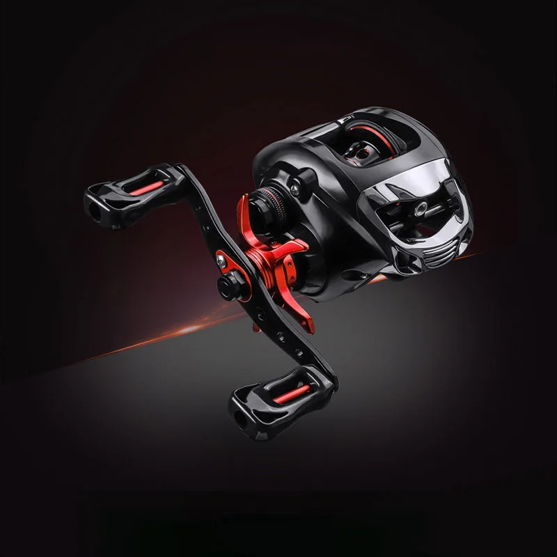 

12+1BBS 6.3:1 High Speed Metal Spare Spool Fishing Reel 8kg Drag SFS Double Brake System Saltwater Baitcast Reel Lure Snakehead