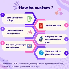  Come in We Are Open Neon Light Custom Business Logo Wall Decor LED Neon Sign Restaurant Bar Store Opening Decoration Neon Signs 