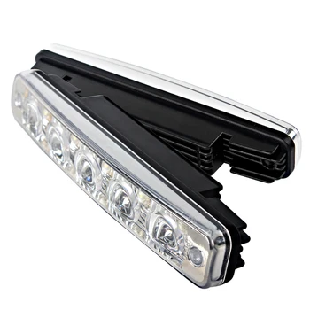 5 led Daylight Universal Car Lights Car Styling Daytime Running Light DRL