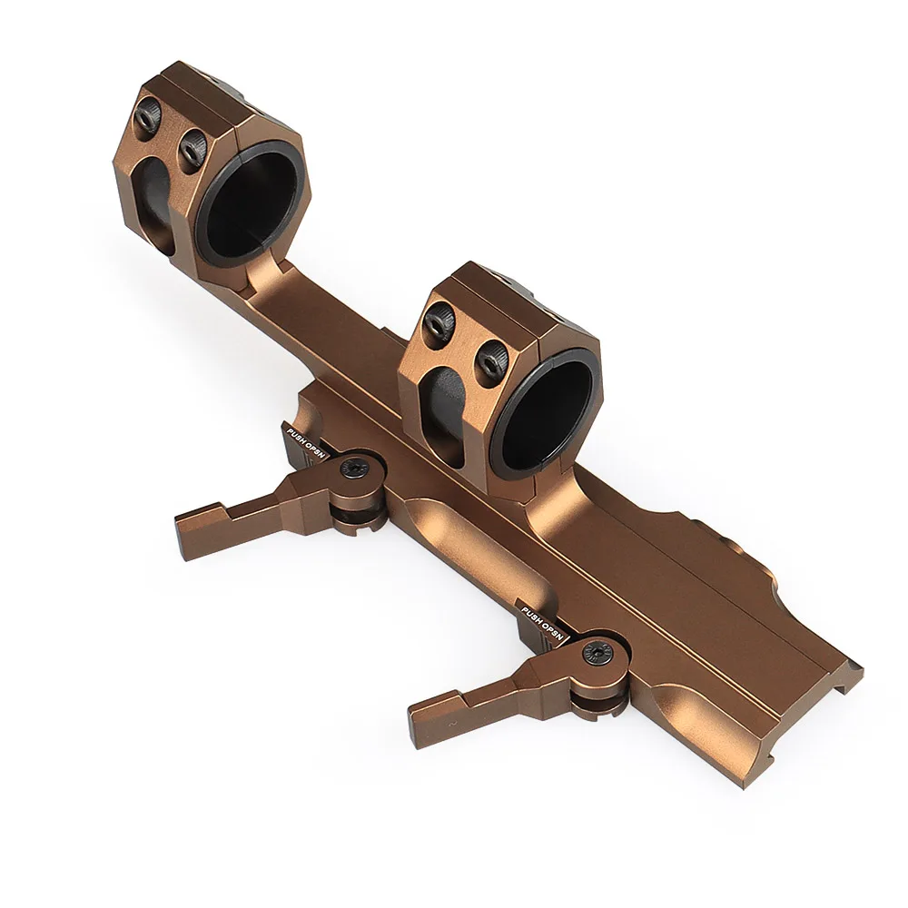 PPT tactical airsoft accessories 25.4mm 30mm QD riflescope mounts double ring scope mount GZ24-0133