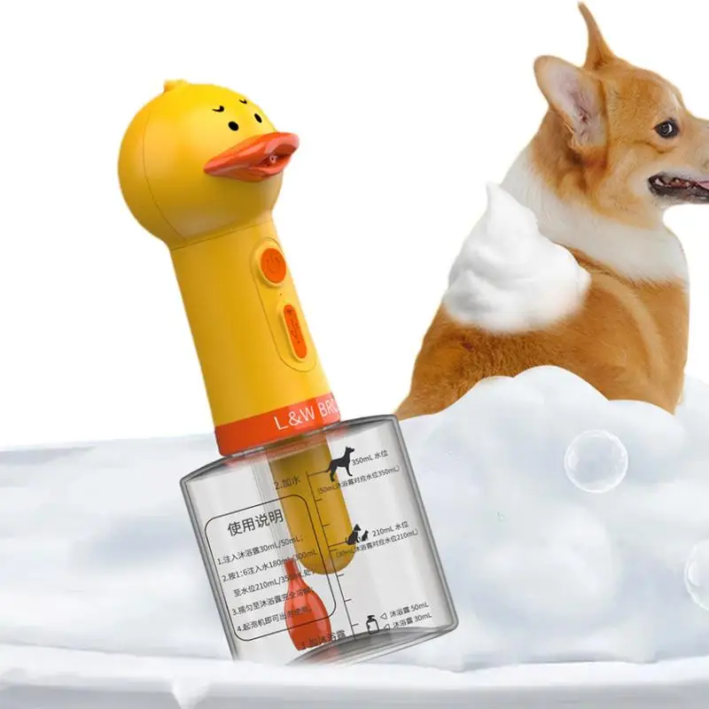 Automatic Electric Dog Foam Shampoo Dispenser