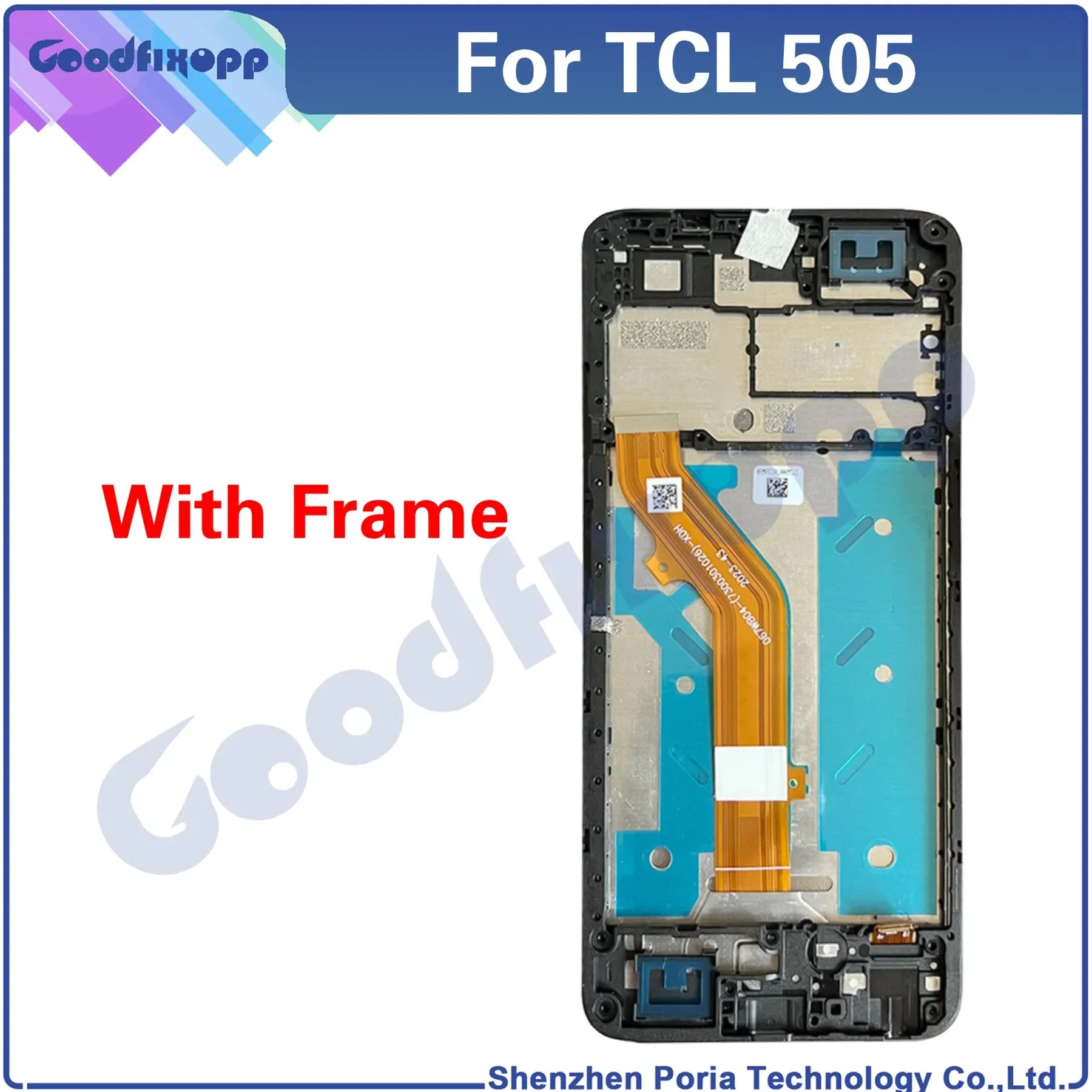 Per TCL 505 4G Schermo LCD OEM con digitalizzatore Assemblaggio Per TCL 505 4G Schermo LCD OEM con digitalizzatore Assemblaggio
