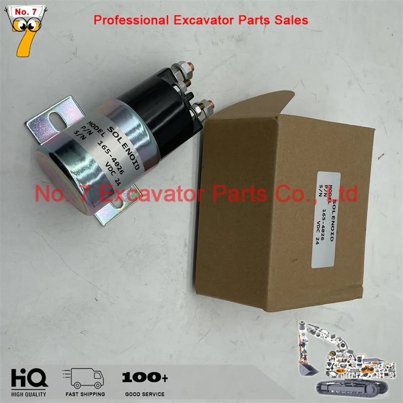 

1654026 165-4026 Starter Relay 24V for E312B E320B E320C E320D Excavator