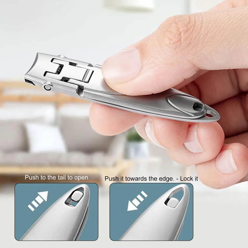 

Nail Cutter Anti-skid Manicure Clipper Sharp Cuts Thick Nails Trimmer Pedicure Tool Eco-friendly Manicure Supplies