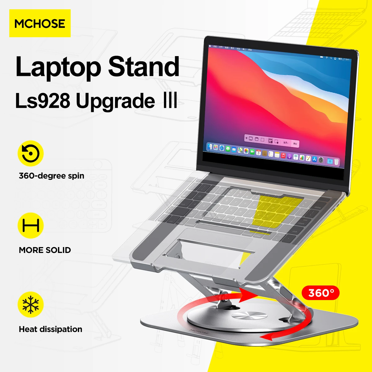 Aluminum Alloy Notebook Holder | Aluminum Laptop Stand | Ls 7 Laptop Stand - - Aliexpress