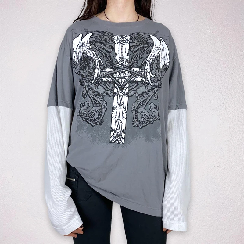 トップス 00s L.G.B. CROCO long sleeve t-shirt y2k 00s L.G.B. CROCO long sleeve t-shirt y2k