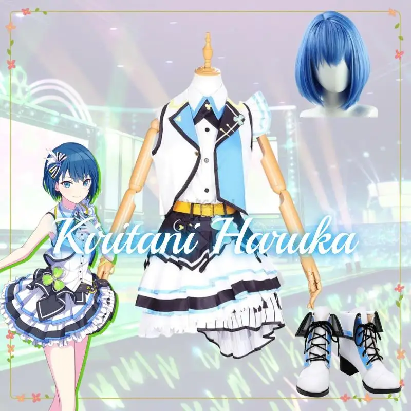 

Kiritani Haruka Project Sekai Colorful Stage Cosplay MORE MORE JUMP Cosplay Costume Wig Shoes Uniform Cosplay Stage Costume