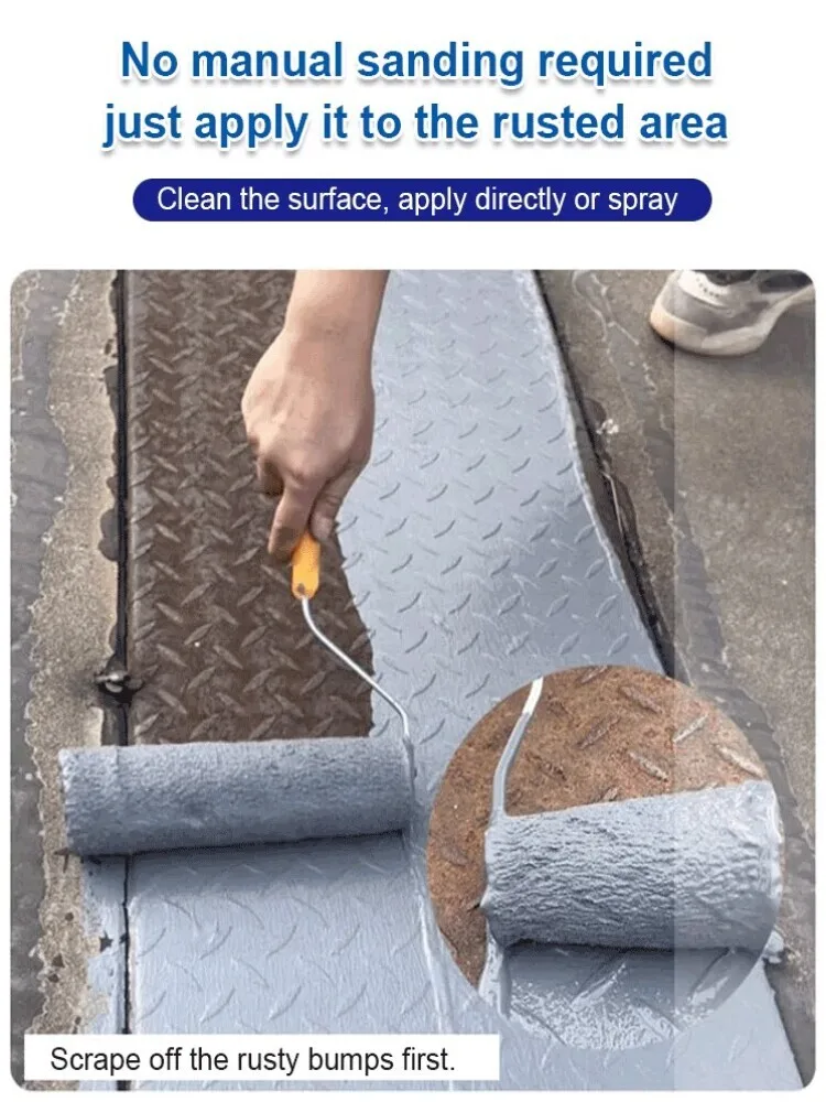 Metal AntiRust Paint for Color Steel Tile Renovation
