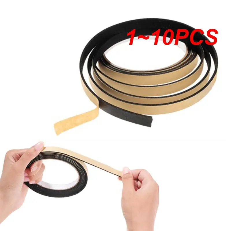 1 ~ 10 Pezzi Panca Da Cucina Gap Guarnizione Adesiva Per Porte E Finestre Antipolvere Impermeabile Nero Gap Sealing Kitchen