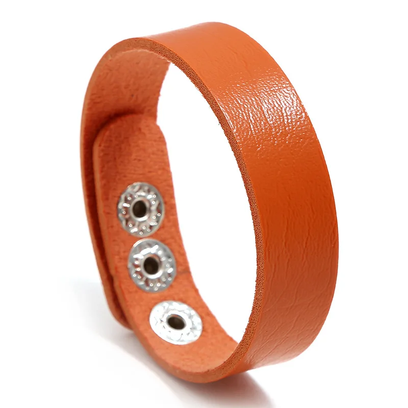 Leather Bracelet Leather Bracelets ZG Women's Adjustable Leather Bracelet Simple Hundred Colorful Student Bracelet Accessories 2614392 ZG Women's Adjustable Leather Bracelet Simple Hundred Colorful Student Bracelet Accessories
