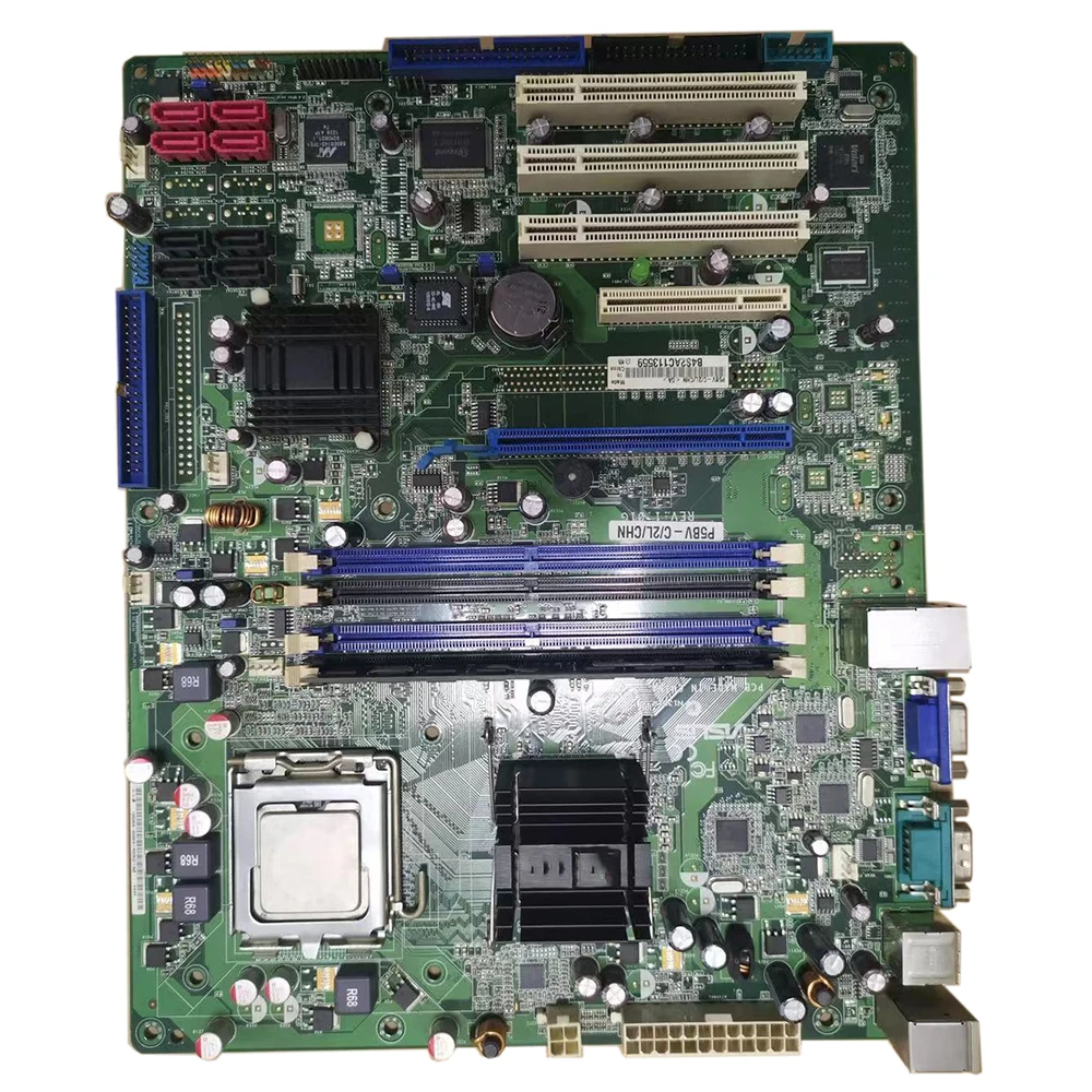 Original Server Motherboard For ASUS P5BV-C/2L/CHN 8 SATA Perfect Test 1 Original Server Motherboard For ASUS P5BV C 2L CHN 8 SATA Perfect Test