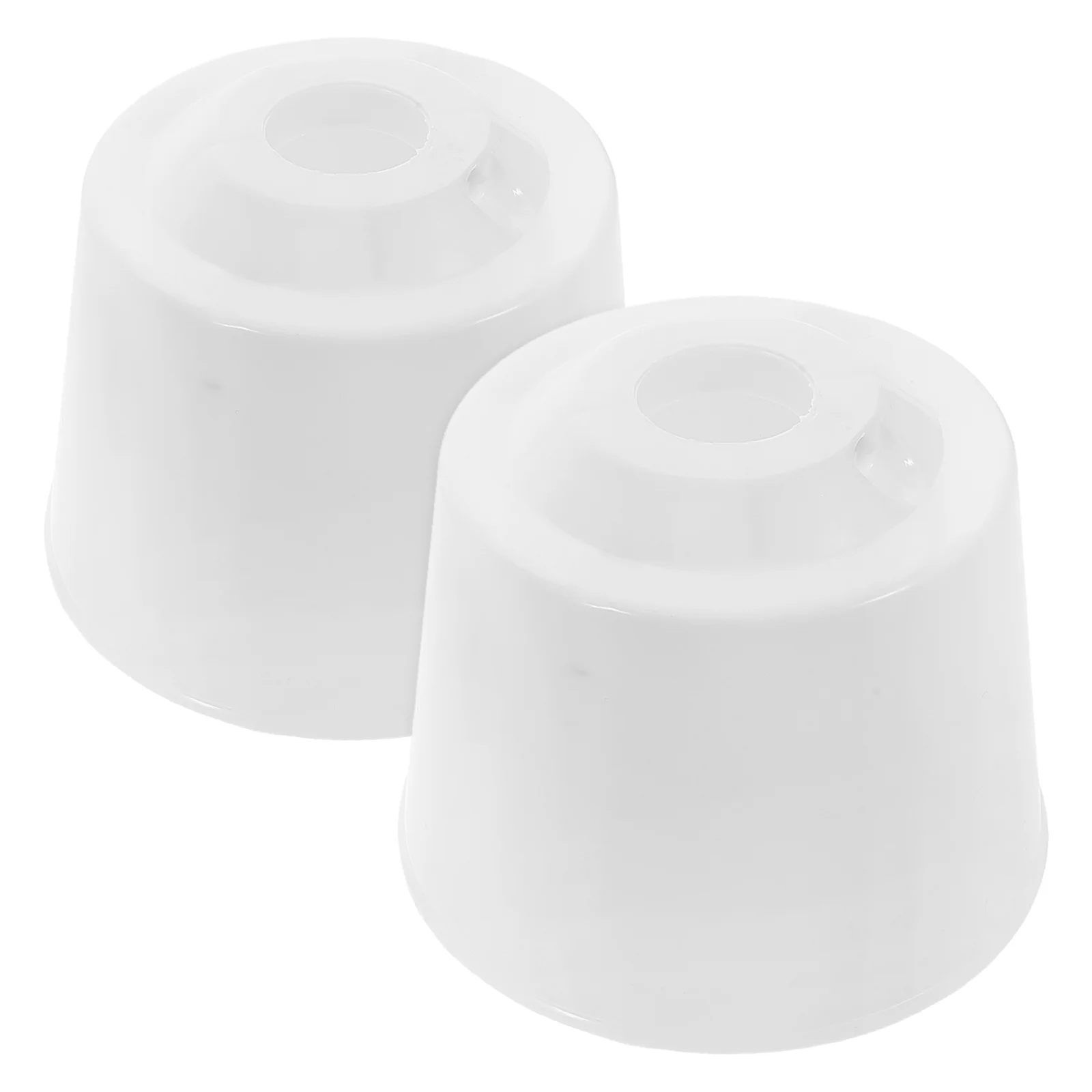 2 Pcs Ceiling Fan Cup Electric Protective Cover Fans Guard Plastic Fan Cover Set Floor Ceiling Canopy Base For Fans
