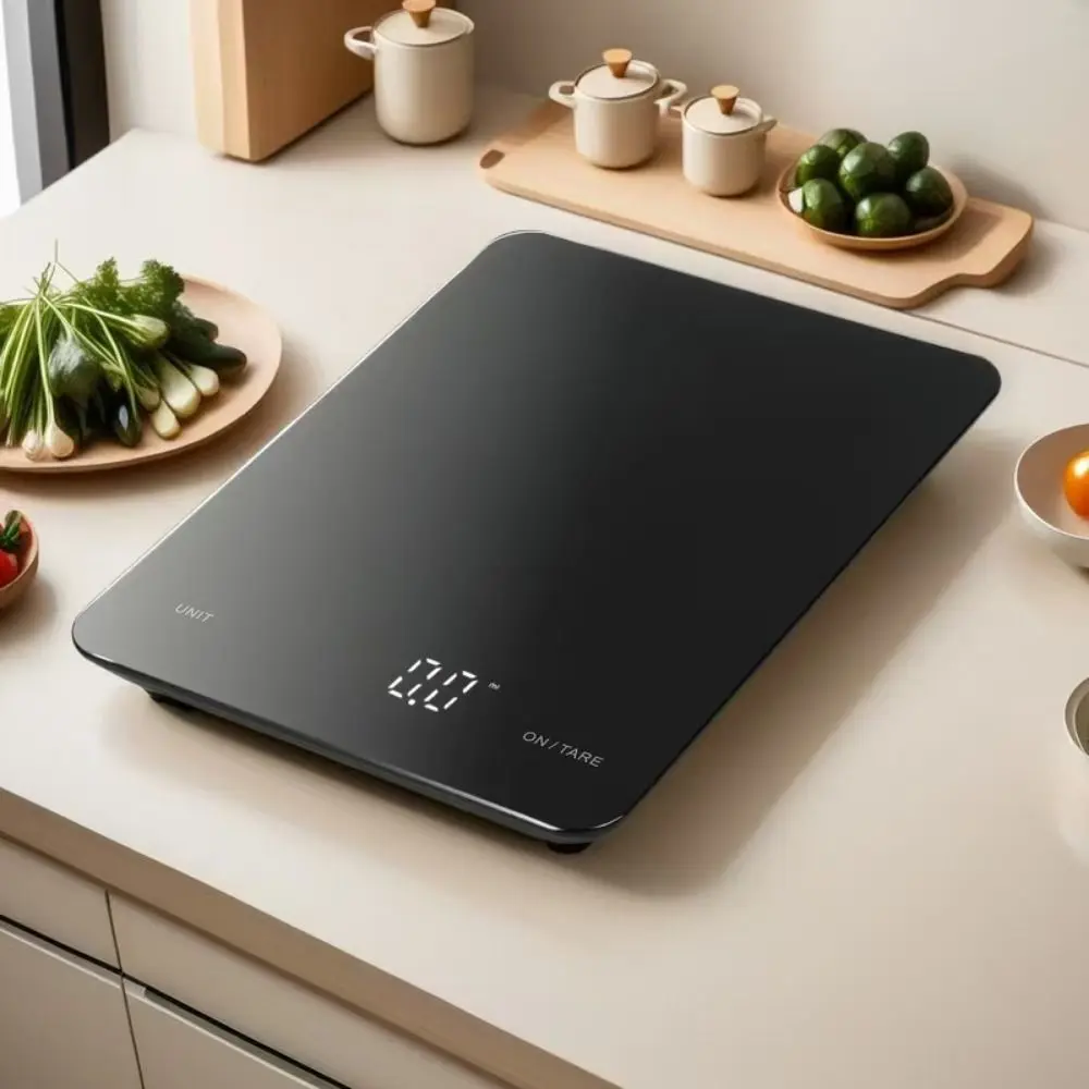 Precision Digital Kitchen Scale, 5kg/0.1g Capacity, LCD Display, High Accuracy Multifunction Food and Jewelry Scale