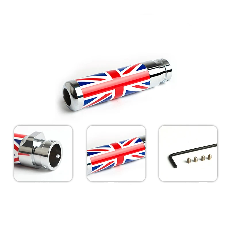 HandBrake Lever Decoration Cover For MINI CooperR50 R52 R53 R55 R56 R57 R58 R59 Hand brake Grips Manual Car Styling Accessories hand brake cover