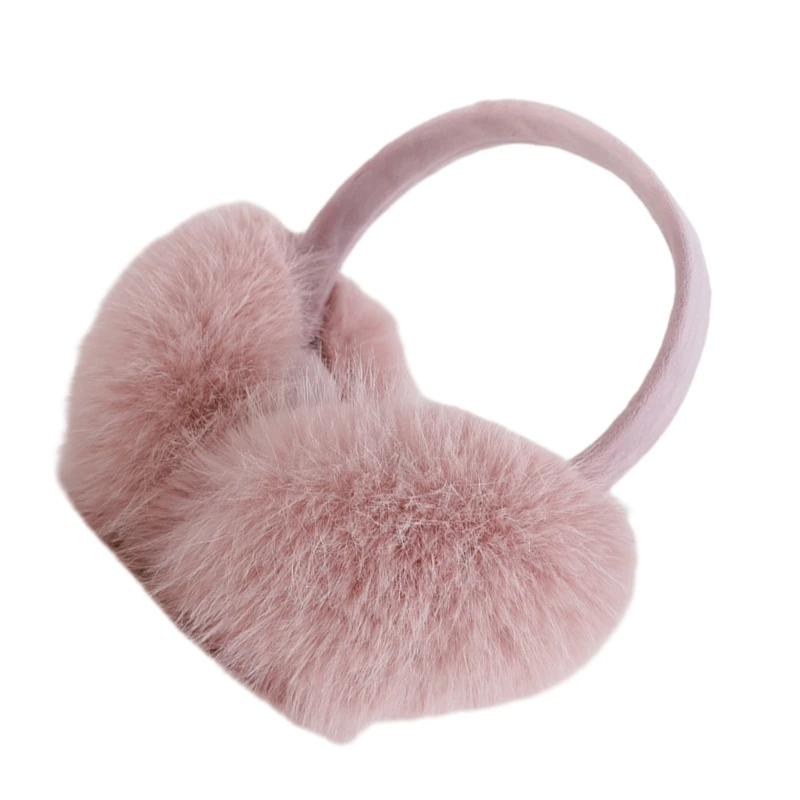 Teens Girl Skiing Ear Muffs Lovely Furry Ear Protectors Outdoor Sports Earmuffs