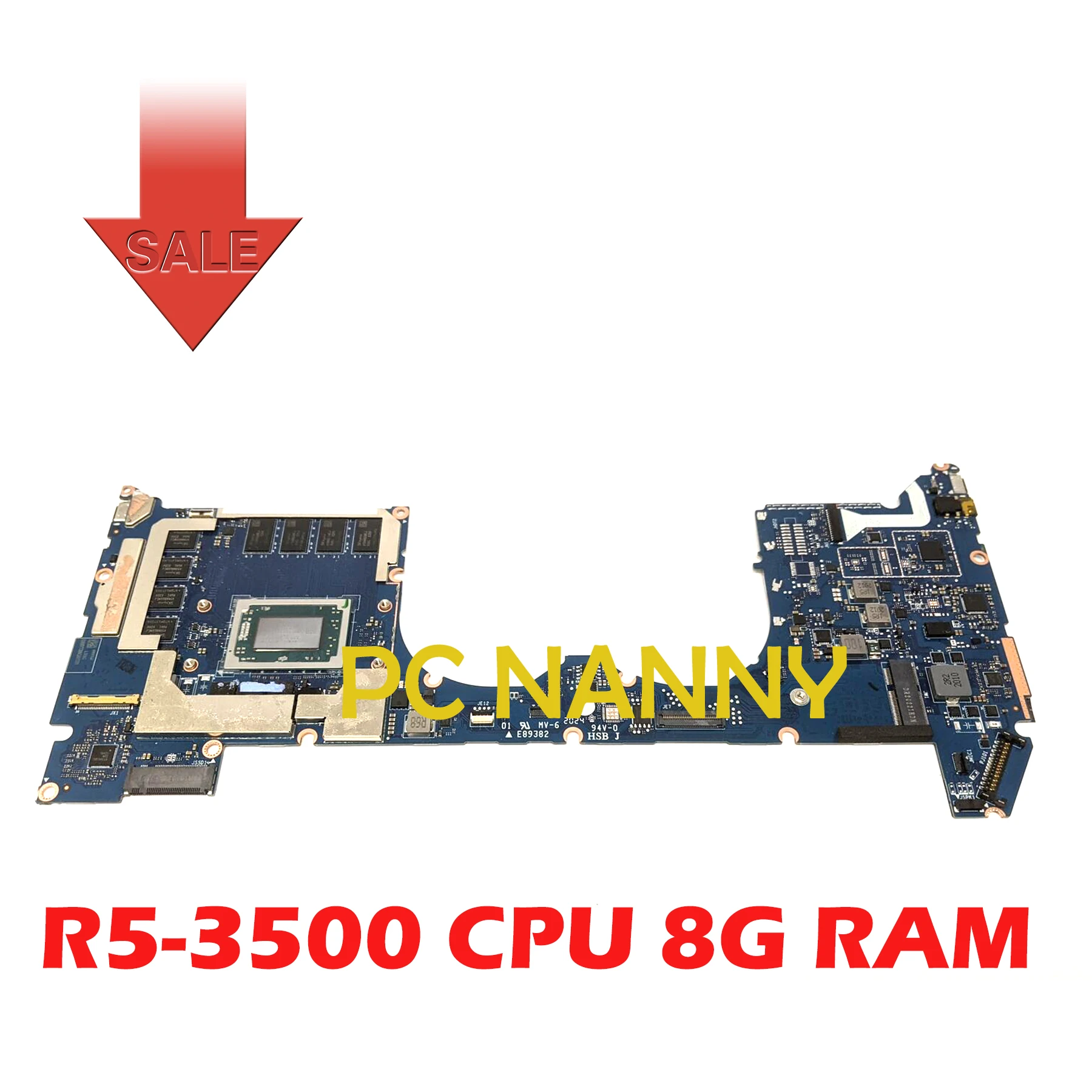 

PCNANNY forHuawei matebook13 Huawei HN-WX9X HN-W19R HN-W19R HNL-WFE9 laptop motherboard R5-3500 CPU 8G RAM